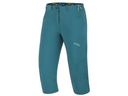 Direct Alpine dámské kalhoty IRIS 3/4 LADY (Barva emerald, Velikost XS)