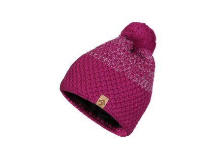 Dámská čepice DAISY LADY palisander/coral (Barva orchid/grey, Velikost S)