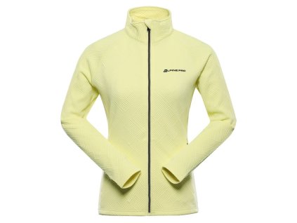 mikina dámská ALPINE PRO DOZERA 2 hřejivá zelená (Varianta L)