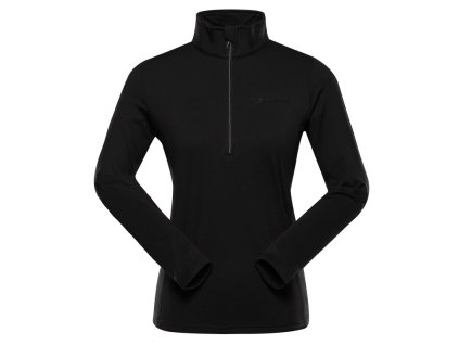 mikina dámská ALPINE PRO GETTA 2 fleecová černá (Varianta L)