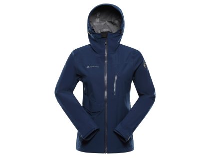bunda dámská ALPINE PRO ZARRA 2 s membránou PTX modrá (Varianta M)
