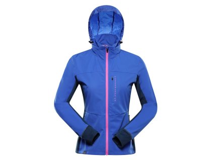 bunda dámská ALPINE PRO UKEBA 2 softshellová s DWR fialová (Varianta L)