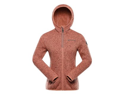 svetr dámský ALPINE PRO ZEGA 2 oranžový (Varianta L)