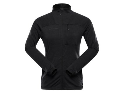 mikina dámská ALPINE PRO ONNECA 3 rychleschnoucí černá (Varianta L)