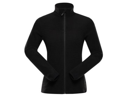 mikina dámská ALPINE PRO SIUSA 3 fleecová černá (Varianta XL)