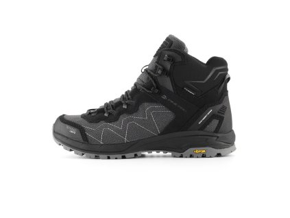 boty unisex ALPINE PRO CERNE 2 s membránou PTX černé (Varianta 38)