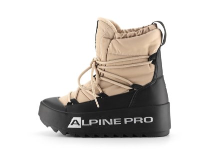 boty dámské ALPINE PRO PRIBA zateplené zemité (Varianta 41)