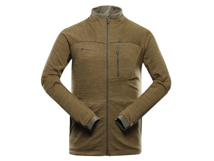 mikina pánská ALPINE PRO ONNEC 3 rychleschnoucí zelená (Varianta L)