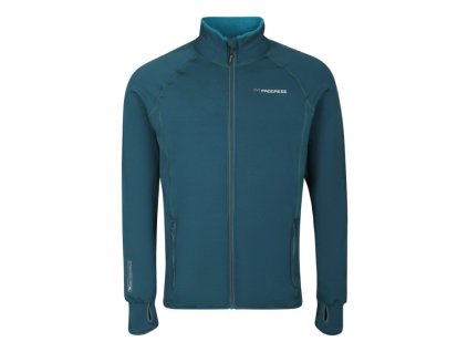 mikina pánská Progress TOREZ MERINO funkční zelená (Varianta M)