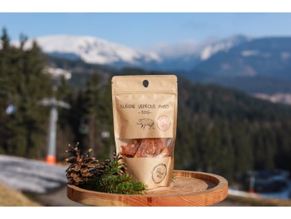 Sušené Vepřové maso Česnek 50g