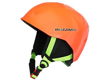 Lyžařská helma BLIZZARD Signal junior – oranžová S, 51-54 cm