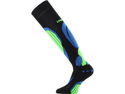 Funkční lyžařské podkolenky Lasting SBP černé