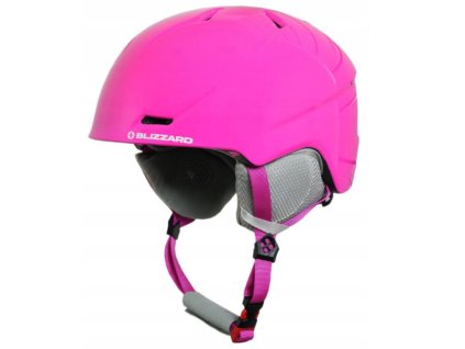Lyžařská helma BLIZZARD Signal junior – růžová S, 51-54 cm