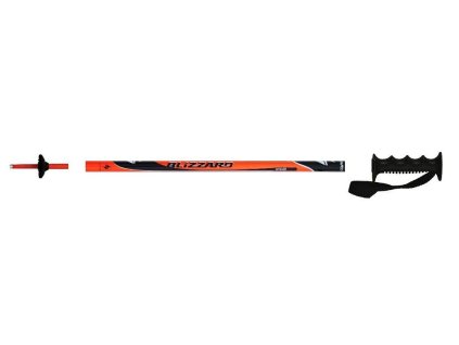 Lyžařské hole BLIZZARD Race junior – orange/black, 70 cm