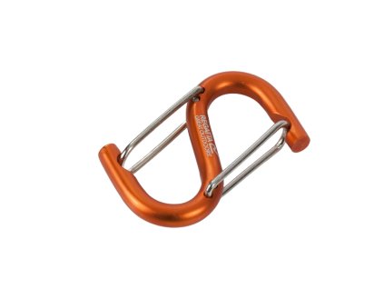 S karabina se 2 zámky Regatta S Karabiner RCE124 oranžová