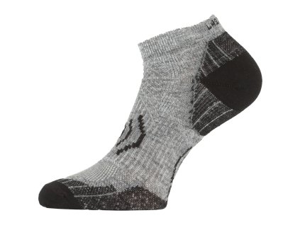 Lasting merino ponožky WTS šedé (Velikost S)