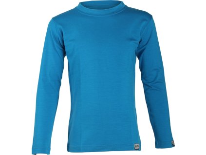 Lasting dětské merino triko LONY modré (Velikost 110)