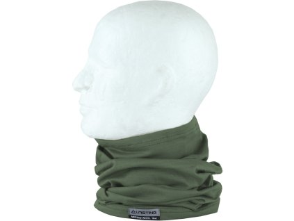 Lasting merino nákrčník TUL zelená (Velikost UNI)
