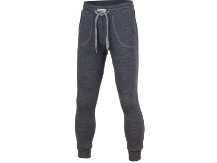 Lasting dětské merino tepláky FINO šedé (Velikost 110)