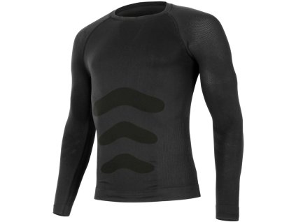 Lasting pánské funkční triko APOL černé (Velikost XXS/XS)