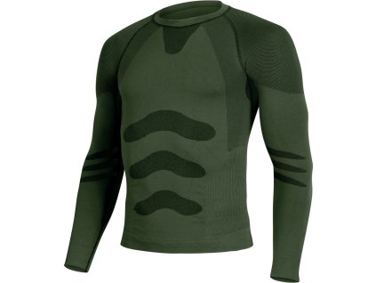 Lasting pánské funkční triko APOL zelené (Velikost XXS/XS)