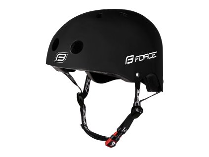 přilba FORCE BMX, černá matná (velikost L-XL)
