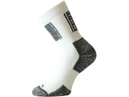 Lasting bavlněné ponožky EXTREM bílé (Velikost M)