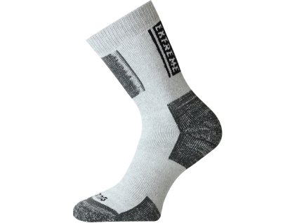 Lasting bavlněné ponožky EXTREM šedé (Velikost S)