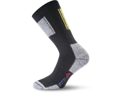 Lasting bavlněné ponožky EXTREM černé (Velikost S)