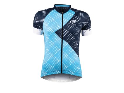 dres FORCE VISION LADY kr. rukáv, modrý (velikost S)