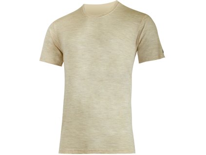 Lasting pánské bambusové triko BENO béžové (Velikost S)