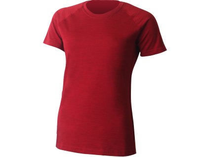 Lasting dámské merino triko SOFIA červené (Velikost S)