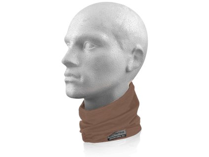 Lasting merino nákrčník krátký TULS hnědý (Velikost UNI)