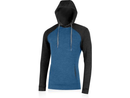 Lasting pánská merino mikina WERICH modrá (Velikost S)