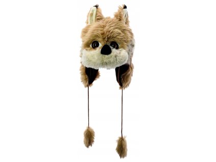 Plyšová čepice s motivem zvířete – stylová a hřejivá! 🐾❄️