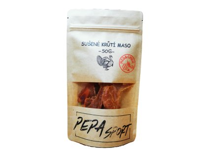 Sušené krůtí maso - Med & Chilli 50g