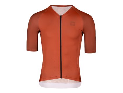 dres FORCE SCRIPT kr. rukáv, cihlový (velikost 3XL)