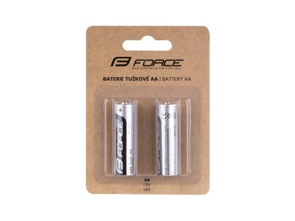 baterie FORCE tužkové AA / 1,5V 1 x 2 ks