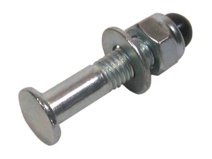 šroub podsedlový+matice M8x35 stříbrný