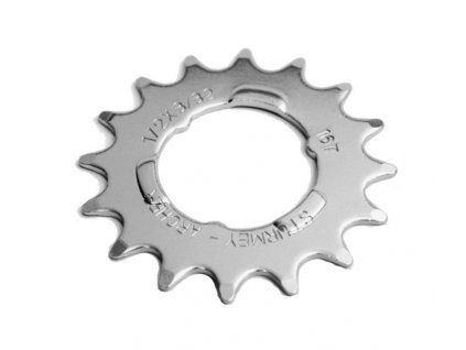 pastorek Sturmey-Archer 16z 1/8" pro 2/3/5r stříbr.