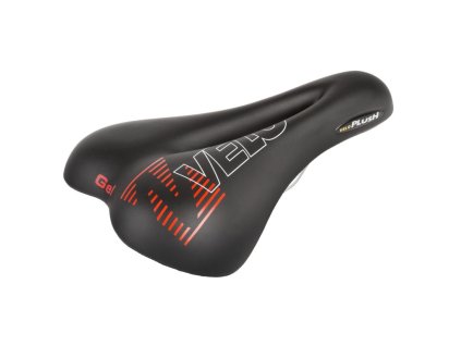 sedlo MTB VELO Plush gel pánské s dírou