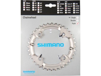 převodník 36z Shimano Deore FC-M532 3x9 4 díry