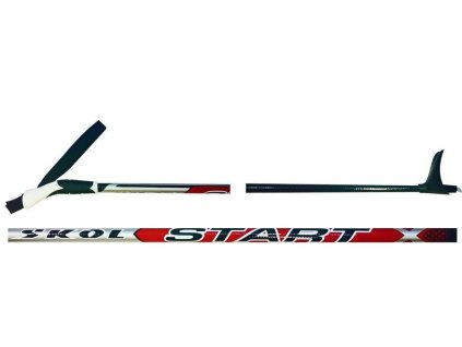 hole běžecké SKOL Start RED 125-160cm (Varianta 125cm)