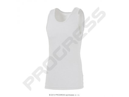 tílko pánské Progress NBR bílé (Varianta L)