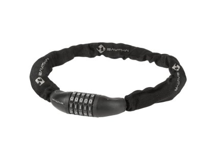 zámek  M-Wave 6x850mm kódový řetězový