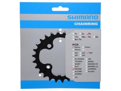 prevodnik 26z shimano m610 590 1
