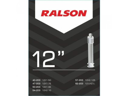 duše RALSON 12"x1.5-2.125 (40/57-203) DV/22mm