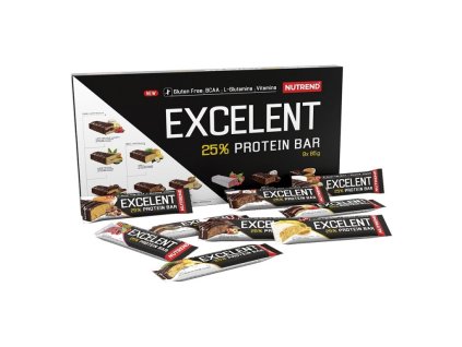 tyčinka Nutrend Excelent dárkové balení 9x85g