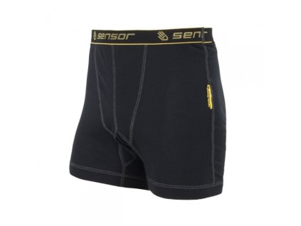 boxerky SENSOR DOUBLE FACE černé (Varianta L)