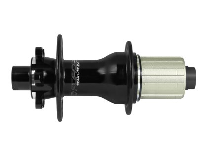 náboj zadní F TEAM lite X12 6d kotouč 28d, černý